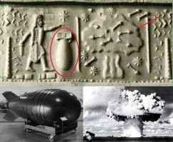 Печать Короля Месопотамии Навуходоносора II (частная коллекция) Ядерная бомба и война?