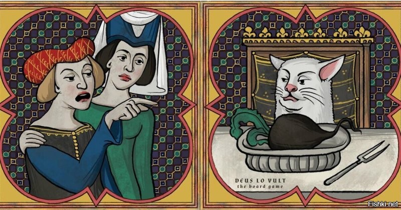 40 примеров неуёмной фантазии средневековых художников