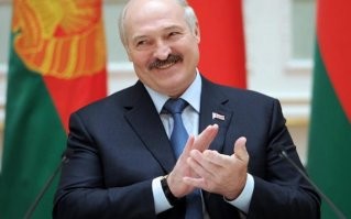 Щенок помогает сажать картошку