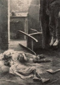 Эмиль Холарек  "И прости нам наши прегрешения" 1900