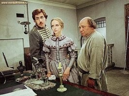 "О бедном гусаре замолвите слово"  - Евгений Леонов в роли Афанасия Бубенцова
"Сватовство гусара" - Андрей Попов в роли Потапа Ивановича Лоскуткова