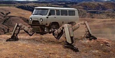 Компания Hyundai планирует выпускать шагающие внедорожники