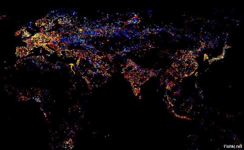 Фантастически ярко: города, которые ночью преображаются до неузнаваемости
