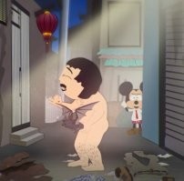 Теперь за обезъян взялся проказник...