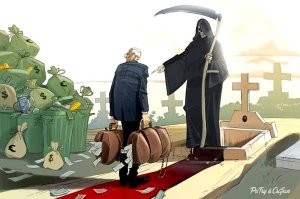 Ну и что дали им эти деньги? Бессмертие? Или благодарную память потомков?.. ((