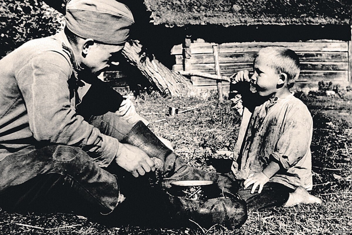 фото детей военных лет
