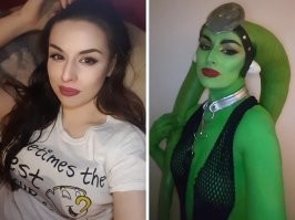 На чёрно-белом фото разницы почти не было бы...