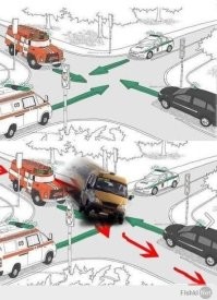 У нас пожарные сирены ревут так, что за 300м слышно а тут даже звук на полную включил и шопот какой-то.
Ну а таксисты они такие...