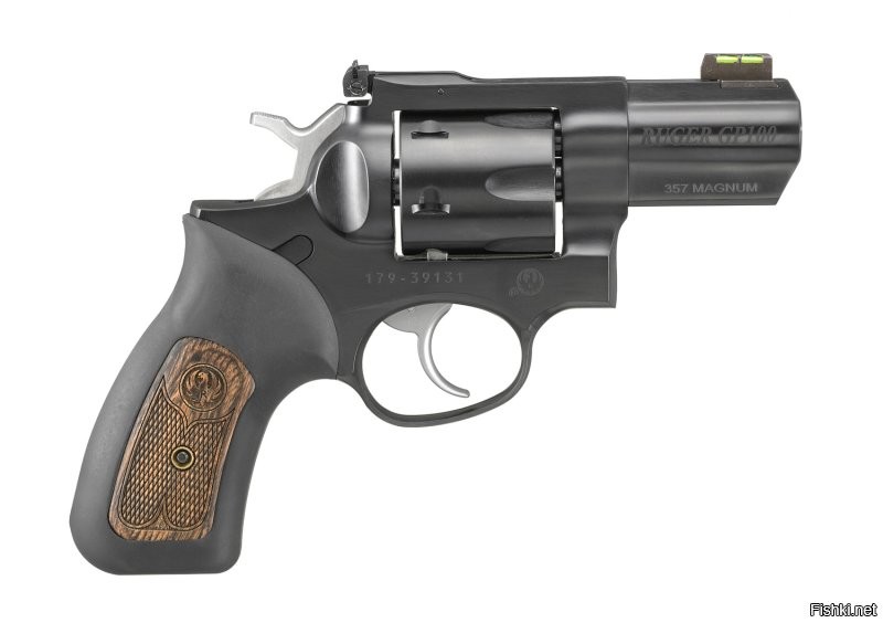 У меня Ruger GP100 .357 magnum.