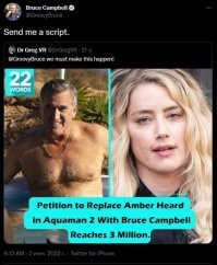 Из "Аквамена-2" хотят удалить сцены с Эмбер Хёрд