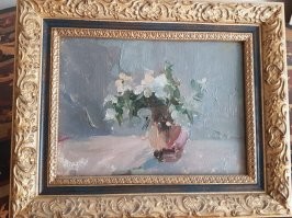 Всё это пендосская хрень! Вот вам реликвия - Картина Сергея Герасимова, передалась по наследству и имеет музейное и коллекционное значение!