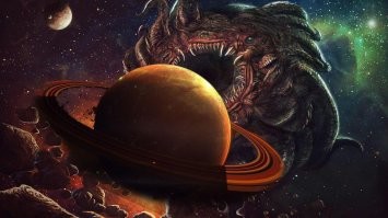 все просто, кто-то там пожирает материю