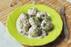 Я, кстати, обожаю ёжиков. Особенно под грибным соусом