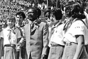 Современной молодежи вряд ли что понятно. А Бокасса этот людоедом был, в прямом смысле слова.