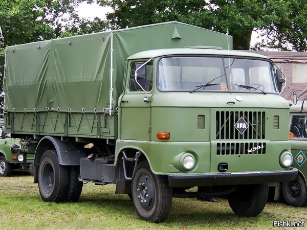 Ещё из ГДР были грузовики ИФА.