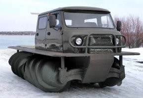 Вездеход с роторно-винтовым движителем ЗВМ-2901
За каких то 5 900 000  .
