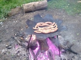 Это раньше был диск от культиватора.