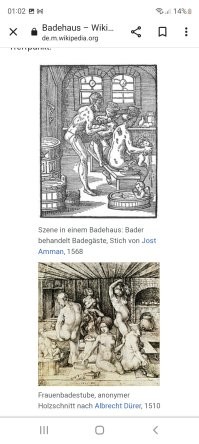 Речь про ЕЖЕДНЕВНЫЙ утренний туалет. В России потели только по субботам, когда баня? 
Немытая Европа, но бани родом из Рима.