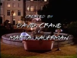 "Авторы идеи: Дэвид Крейн и Марта Кауфман".
Это Дэвид  Крейн собственной персоной)