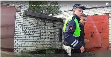 Какая интересная дверь в гараж слева... прям дверь в иные пространства...