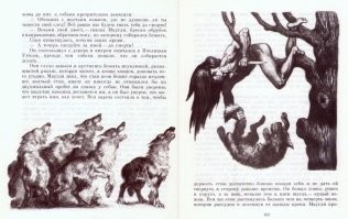 помню в детстве у меня была книга Маугли с шикарными иллюстрациями