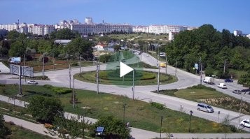 Севастооль. Площадь комбата Неустроева.