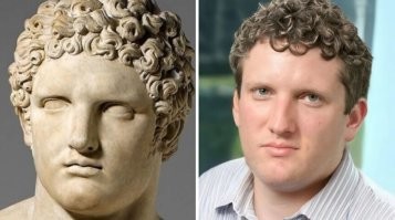 Геракл в рубашке?  Он что тоже в депутаты пошел после всех подвигов?