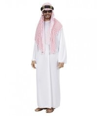 Не забуду этого анекдота. 

Стамбул. Мы с женой, дочка и племянница с сыном выходим на прогулку. Пацан мелкий, сидит в коляске. Тротуар выложен крупным неровным  камнем, везти неудобно - отбираю коляску у племянницы, и везу сам. Выстраиваемся в колонну -впереди я с коляской, рядом, чуть поодаль- жена, дочка с племянницей- замыкающие.

Теперь внимание - у Арабов принято, чтобы коляску с ребёнком катил мужчина.

Нам навстречу двигается компания, один в один повторяющая нашу.

Впереди мужчина с коляской, с ним рядом женщина постарше (первая жена?), и сзади две помоложе (вторая и третья?). Он в этой белой рубахе до пят- в бурнусе, и на голове что- то намотано, вроде куфия называется?  Женщины в никабах - одни глаза видно. 

Ничего особенного, просто совпадение количества.

Но видели бы вы тот лёгкий кивок, и понимающий доброжелательный взгляд, полный достоинства и уважения, которым он меня одарил, осмотревши нашу процессию...