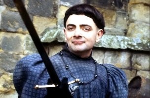 Роуэн Аткинсон в роли Черной Гадюки (Blackadder). И ни какого фотошопа!