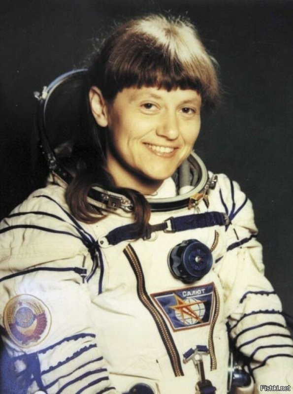 Светлана Савицкая. Первая в мире женщина-космонавт, вышедшая в открытый космос.