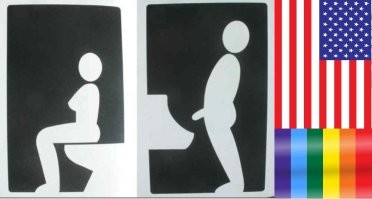 Надо было уступить американской делегации. Ну право же - никакого уважения к "исключительной нации", а надо было "Исключительной нации" дать "исключительный туалет". Торжественно передать третий гендерно_неопределившийся туалет во временное пользование самоисключённым (или исключаторам? или исключинённым?) и пусть на время саммита сами устанавливают правила использования отхожего места.

Вот ещё - думаю не всем понравится наличие в их туалете "альтернативных" (особенно девочки не любят этого), не надо делить туалеты на мужские и женские, надо обозначить значками, классические с треугольниками и одёжным стилем уже не канают (эти умеют переодеваться) нужны понятные всем