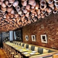 Не знаю, как там с пауками, но акустика в помещении должна быть отличная.