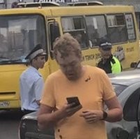 Вроде в шлеме ехал, а так помяло...