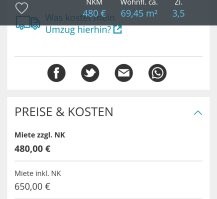 Фуй, фуй, фуй, ну прям уже вобще по детски.
 Вы сказали что на не туристическое жильё цена другая, так? Разве это я утверждал? 

Ну, начнём с того, где вобще был разговор о туристическом жилье?

 В третьих, в том же Дортмунде квартиру в 25 квадратов менее чем за 750 ойро в месяц найдёте?

 Вы не можете доказать СВОИ слова, но дураки все вокруг. 
Да без проблем. 

Процесс получения легко гуглится Сказал человек, который даже на родном языке не смог найти нужную информацию, не говоря о том, что б через немецкий сайт найти квартиру. 

Так вперёд, немецкие стоны в студию. Или опять пойдём по протоптанной тропинке перевода стрел? Не знаю как истерика, но безвыходных конвульсии о том, что ваши фантазии не удаётся подтвердить реальности я наблюдаю уже неделю.

 Кстати, можно было и не отвечать, а просто молча слиться. Я б конечно, могла пойти по вашему пути и дать информацию только на половину, но я ж не вы) 

С картинками это кальт мита, то есть туда ещё плюс 120-200 евро за коммуналку(в зависимости от площади и предполагаемого количества человек) Без картинок это уже полная аренда для наглядности. Сверху там подписана и площадь и комнаты. Ну так кто из нас истеричка, выпрыгивающая с трусов о том, как запад загнивает?