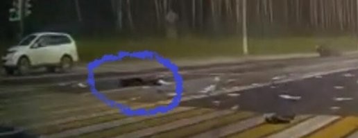 Не он на встречке?