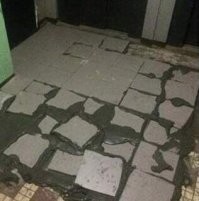 "нельзя так просто взять и уложить плитку" - можно....