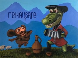 Аллигатор выпрыгнул из воды и поймал квадрокоптер 