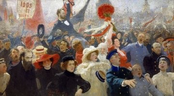 Пятёрка.
С крещением на один год ошибся. 
А так, вопросы - несложные.
Смутила иллюстрация к "кровавому воскресенью":
случилось это 9 января, а на картинке публика одета по-летнему.
Да и публика какая-то праздная, а в шествии принимали участие рабочие.