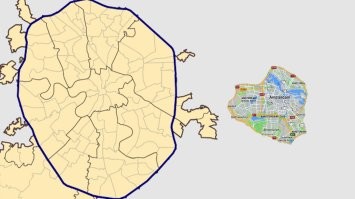 Амстердам как в Москве садовое кольцо.