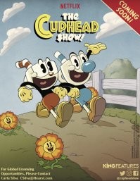 Во-первых, Cuphead не единственный проект, который использует эту стилистику. 
А во-вторых, это не только игра, но еще и мультсериал от Netflix.