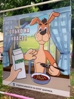 Поздравляю, Шарик, ты - балбес
