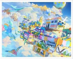 Любой pintoo 2000 или 4000 на ваш вкус.
Очень много в онлайн-магазинах Китая, в США немного есть на Amazon или eBay.
К ним также есть рамки, на 2000 есть везде, на 4000 надо искать.
Ориентироваться и искать лучше сначала скачав официальный каталог

(или здесь:   )
Вот мои последние покупки