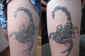 Даже обычные простые татухи выглядят красиво, ярко и сочно, когда их только нанесут. Но пройдет всего год, и они все становятся блеклыми серо-размытыми мутными пятнами без четких краёв, в которых не сразу поймешь, что вообще изображено. Чего уж говорить о таких HD татуировках, где каждый, извините, "пиксель" играет свою роль.