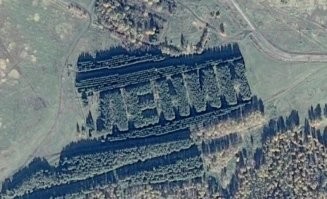 Интересные места Земли на Гугл снимках