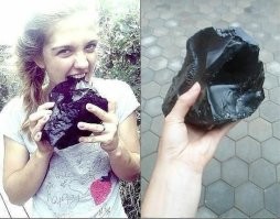 Да, мы в детстве любили грызть черный мёд