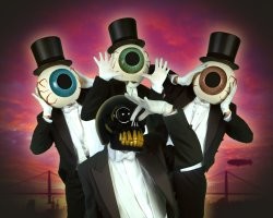 Знаю, что "the Residents" так назвались потому, что когда студия звукозаписи отправляла им отказ с их демо-записью, они не знали названия коллектива, и написали "жильцам" (Residents). Вот, они так себя и назвали. И называются уже так с 70-х годов прошлого века.