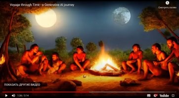 А что за каменюка в небе, которая потом в облако испаряется?  Из серии звёздных войн что ли?