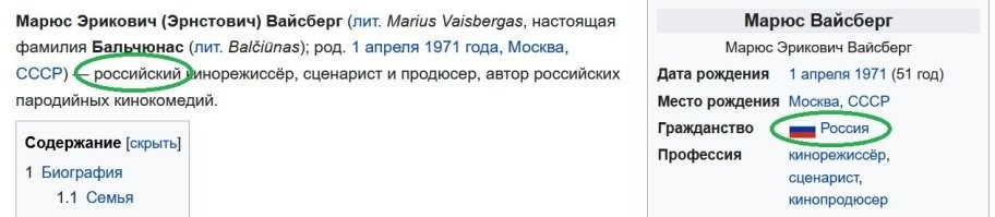 Какие пендосы, алё?  Погуглить, кто такой Вайсберг, не судьба?