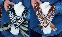 Думаю такие есть у каждого голубевода. 
А необычные и довольно редкие например такие