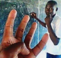 Некоторые абак используют до сих пор.  А иные на пальцах....